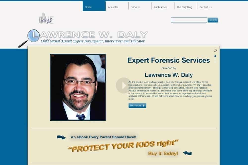 Hand Coded Investigator's Website