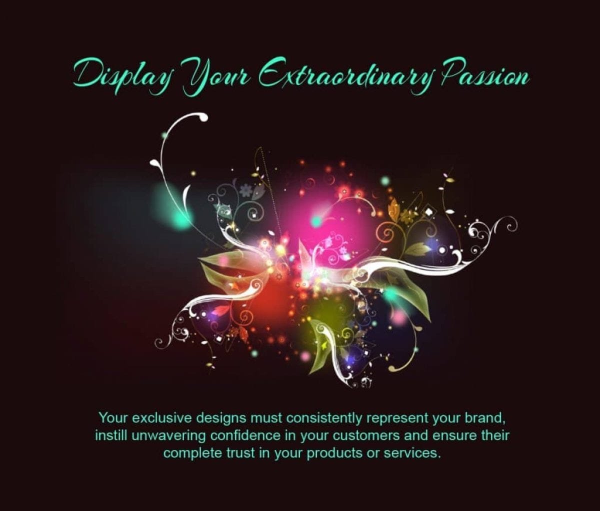 display your passion graphic 2